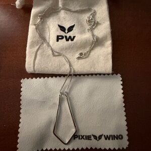 Pixie Wing Ring Keeper Necklack